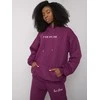 Rue Paris Megztinis-RV-BL-7452.16-tamsiai violetinis