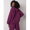 Rue Paris Megztinis-RV-BL-7452.16-tamsiai violetinis
