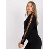 Rue Paris Megztinis-RV-BL-7458.16-juodas