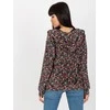 Rue Paris Megztinis-RV-BL-8121.29-juoda-geltona