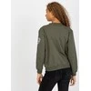 Rue Paris Megztinis-RV-BL-8225.88-khaki