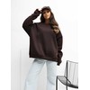 Rue Paris Bluza-RV-BL-A1038.01P-ciemny ruda