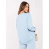 Rue Paris Bluza-RV-BL-A1218.11P-šviesiai mėlyna