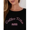 Rue Paris Bluza-RV-BL-A1220.11-juoda