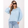 Rue Paris Bluza-RV-BL-A1220.11-šviesiai mėlyna