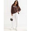 Rue Paris Bluza-RV-BL-A1221.13-ciemny ruda