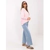 Rue Paris Bluza-RV-BL-A1221.13-jasny rožinė