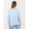 Rue Paris Bluza-RV-BL-A1221.13-šviesiai mėlyna