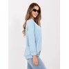 Rue Paris Bluza-RV-BL-A1221.13-šviesiai mėlyna