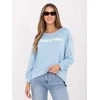 Rue Paris Bluza-RV-BL-A1221.13-šviesiai mėlyna