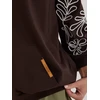 Rue Paris Bluza-RV-BL-A367-1.18P-ciemny ruda