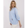Rue Paris Bluza-RV-BL-A367-1.18P-šviesiai mėlyna