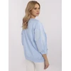 Rue Paris Bluza-RV-BL-A367-1.18P-šviesiai mėlyna
