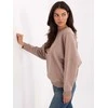 Rue Paris Bluza-RV-BL-A877.19P-ciemny bezowy