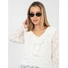 Rue Paris Bluzka-MI-BZ-M6713.86-ecru