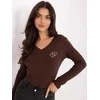 Rue Paris Bluzka-RV-BZ-A1055.29P-ciemny ruda