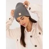 Kepurė Rue Paris Cap-JK-CZ-50.25-tamsiai pilka