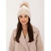 Kepurė Rue Paris Cap-JK-CZ-52.31-smėlio spalvos