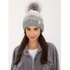 Kepurė Rue Paris Cap-JK-CZ-52.31-pilka