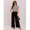 Rue Paris Kelnės-IT-SP-10358.16-juoda