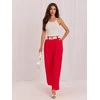 Rue Paris Kelnės-IT-SP-10358.16-raudona