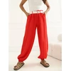 Rue Paris Kelnės-IT-SP-10368.34-raudona