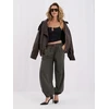 Rue Paris Kelnės-IT-SP-10603.50-khaki