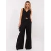 Rue Paris Kelnės-IT-SP-FL8251.12-juoda