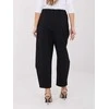 Rue Paris Kelnės-IT-SP-FL8557.46-juoda