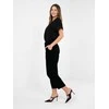 Rue Paris Kelnės-IT-SP-FL8916.80-juoda