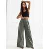Rue Paris Kelnės-IT-SP-FL9006.92-khaki
