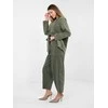 Rue Paris Kelnės-IT-SP-FL9665.14-khaki