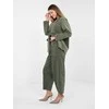 Rue Paris Kelnės-IT-SP-FL9665.14-khaki
