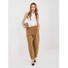 Rue Paris Kelnės-IT-SP-FL9665.78-camelowy