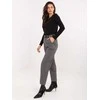 Rue Paris Kelnės-IT-SP-FL9767.81-ciemny pilka