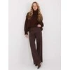 Rue Paris Kelnės-IT-SP-FL9877.64-ciemny ruda