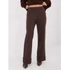 Rue Paris Kelnės-IT-SP-FL9877.64-ciemny ruda