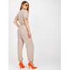 Rue Paris Kombinezonas-CA-KO-6298.68-tamsiai smėlio spalvos