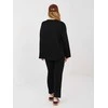 Rue Paris Laisvalaikio kostiumas moterims-IT-KMPL-20583.09P-juoda