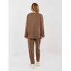 Rue Paris Laisvalaikio kostiumas moterims-IT-KMPL-20583.09P-ruda