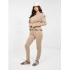 Rue Paris Laisvalaikio kostiumas moterims-IT-KMPL-22239.03-ciemny bezowy