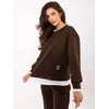 Rue Paris Laisvalaikio kostiumas moterims--IT-KMPL-9237.46-ciemny ruda