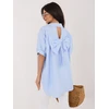 Rue Paris Koszula-IT-KS-18989-1.01P-balta ir-mėlyna