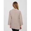 Rue Paris Koszula-IT-KS-FL10188.27-ciemny bezowy