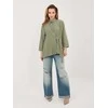 Rue Paris Koszula-IT-KS-FL10188.27-khaki