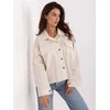 Rue Paris Koszula-IT-KS-FL5779.87-jasny smėlio spalva