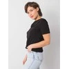 Rue Paris Marškinėliai-157-TS-6475.91-juodi
