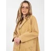 Rue Paris Švarkas moterims -IT-MA-FL9992.97-camelowy