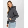 Rue Paris Moteriškas džemperis CT-BL-F-621124.98P tamsiai pilkos spalvos