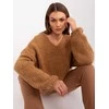 Rue Paris Megztinis-LC-SW-3020.10P-camel